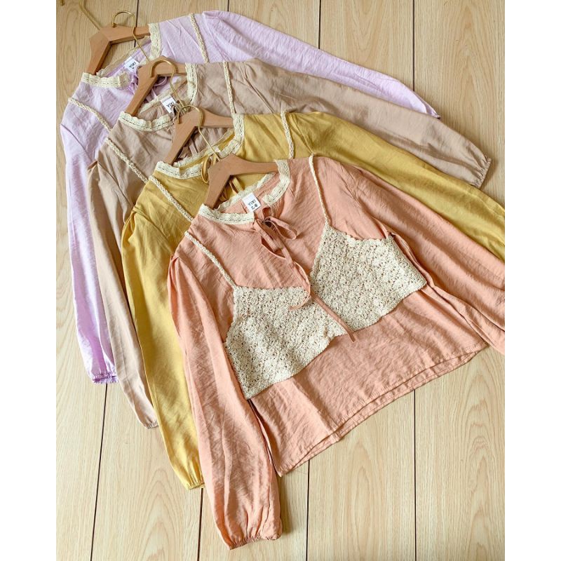 Blouse MNK5700 enbe store / blouse import