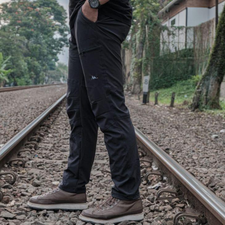 0OJ celana quickdry mountaingeer v2 EVO series - celana panjang quickdry mountaingeer V2 EVO (Terkin