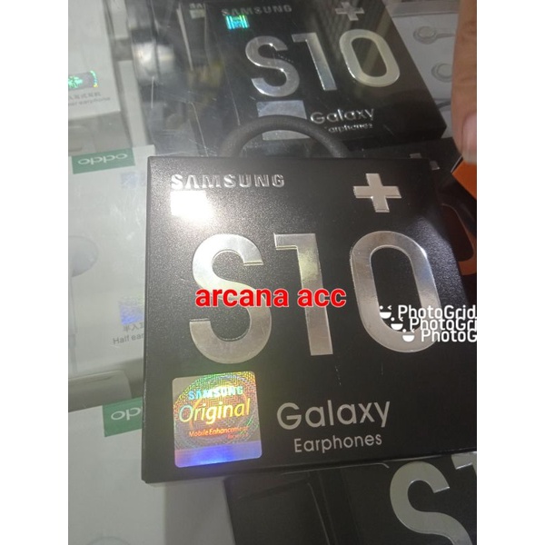 Earphones heatsed hetset hedset handsfre earphone Samsung S10 S10+ Plus ORIGINAL NEW