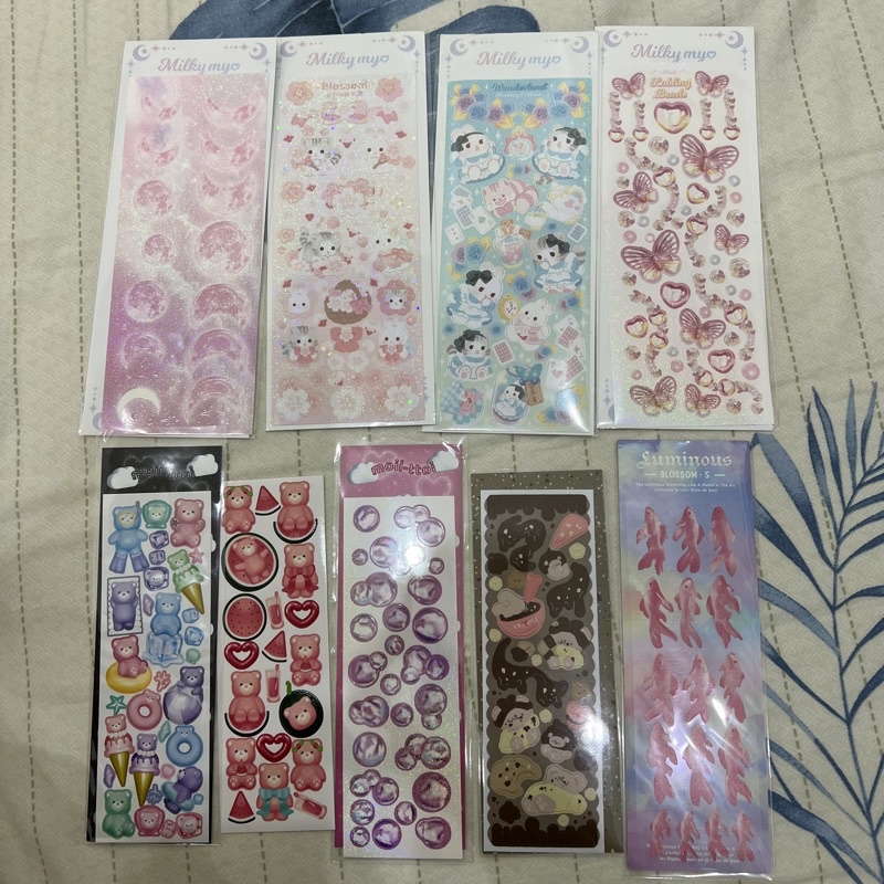 

Milky Myo, Moiittoi, Echo De Soul Original Official Korea Deco Sticker Stickers Stiker