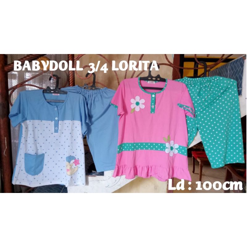 Babydoll 3/4 Lorita