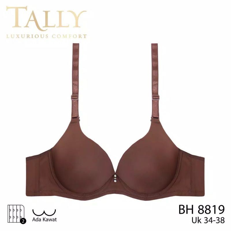 TALLY Bra Push UP POLOS 8819 Busa Tebal Berkawat CUP B