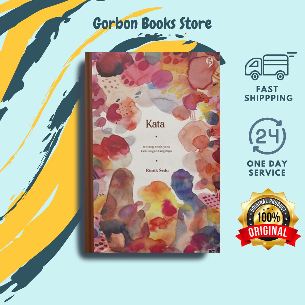 Buku Novel Kata Rintik Sedu Cover Baru Original