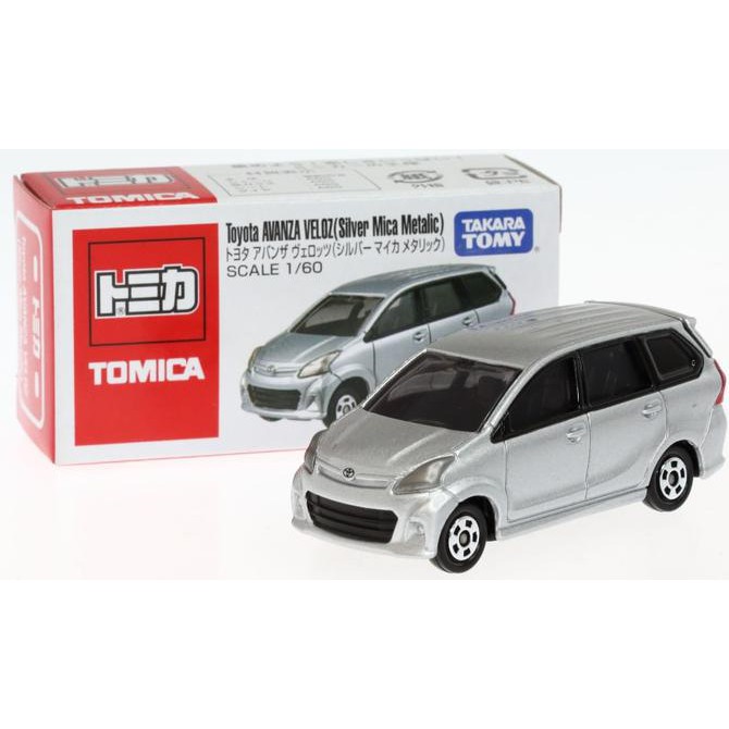 DISKON Toyota Avanza veloz (Silver mica metalic)  Tomica Takara tomy Terlaris