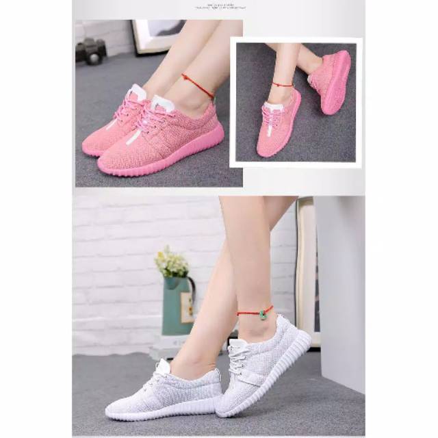 Adidas Yeezy Rep Pink/Putih| Rep Adidas Yeezy
