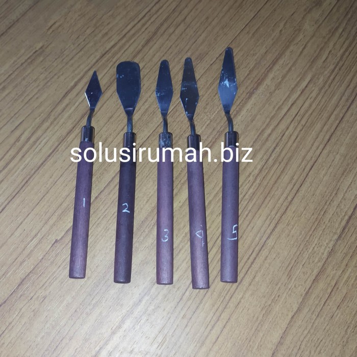 

CETOK LUKIS 5PCS 5 PCS BODY BULAT KECIL PALET GAMBAR PAINTING KNIFE