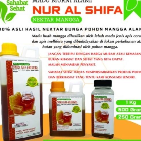 

Madu Murni Nektar Mangga Nur Al Shifa 250 Gram Alshifa (100% Asli) Moomtaz