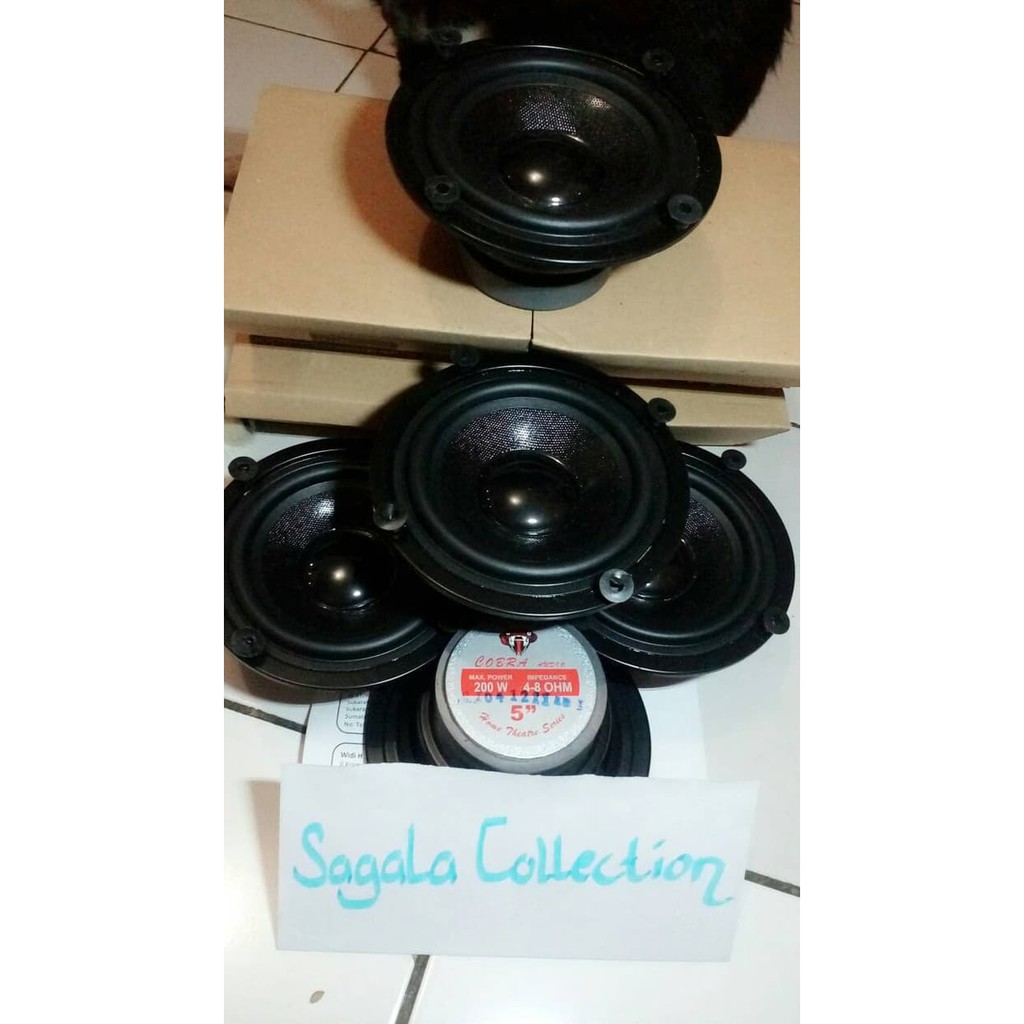 ORIGINAL Speaker murah Subwoofer Cobra 5inch - 200watt TERMURAH