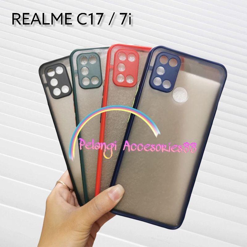 CASE REALME C17 / 7i SOFTCASE CASE DOVE CASE FULL COLOUR