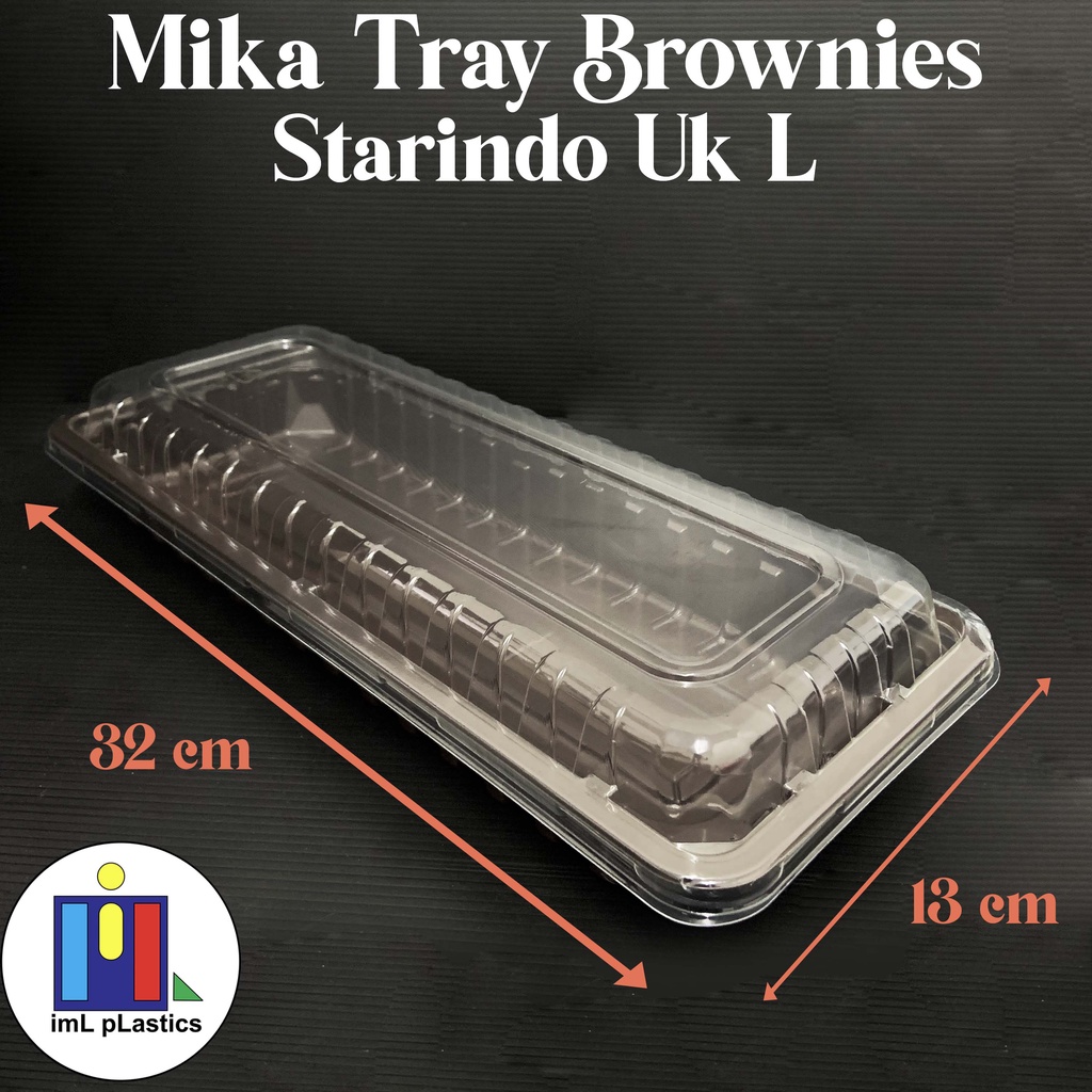 Mika Brownies L Merk Starindo - Tray Brownis - per 10 pcs