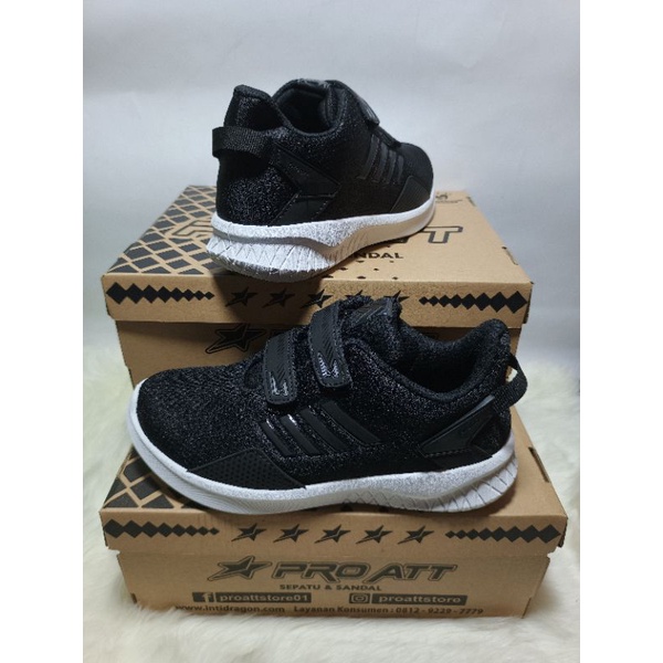 SEPATU PROATT PI600 VECRO  ,SEPATU SEKOLAH  ANAK TANGGUNG,SEPATU CASUAL ANAK COWOK DAN CEWEK SIZE 35-38