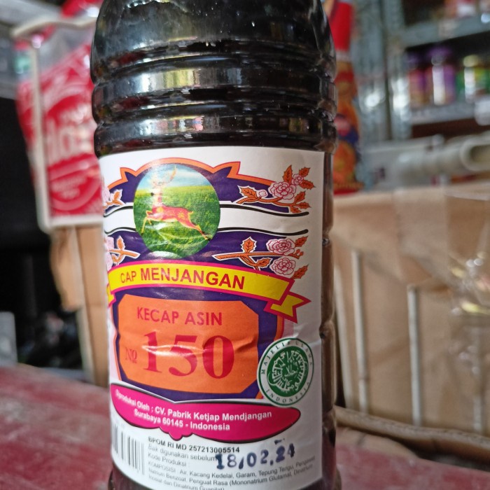 

kecap asin cap menjangan 600ml by dz