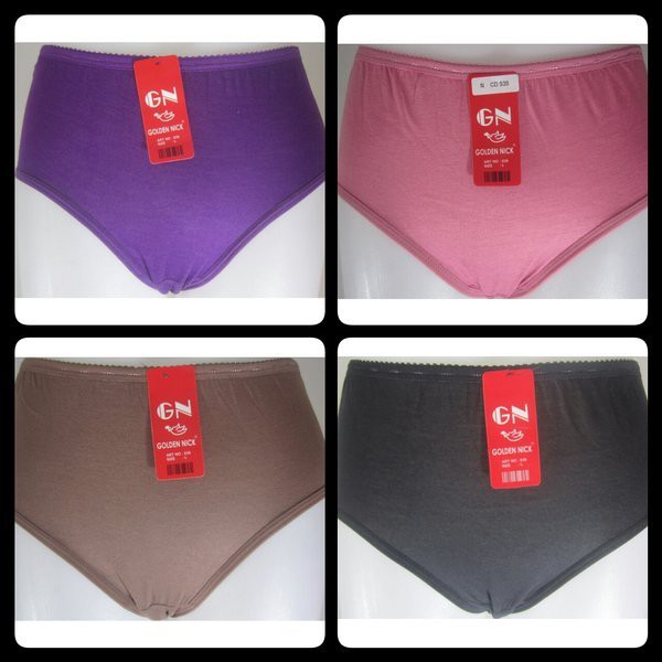 CD CELANA DALAM WANITA KATUN GOLDEN NICK 939 WARNA TUA/GELAP UKURAN M,L,XL,XXL
