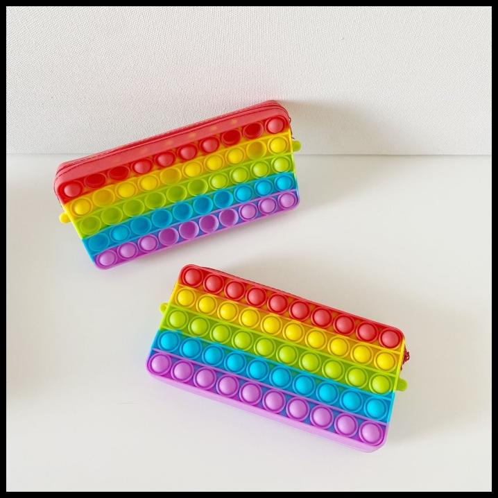 

Sos Kotak Pensil Pop It 9X19 / Tempat Pensil / Pop It