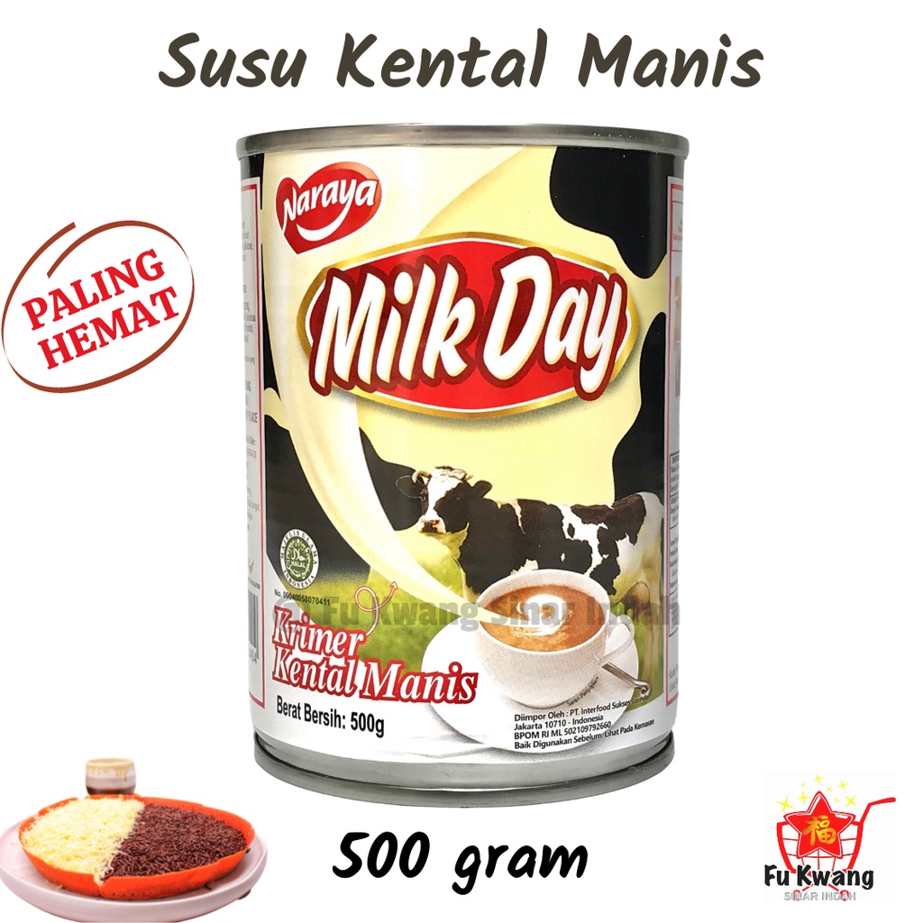 Naraya Milk Day Krimer Susu Kental Manis 500 gram
