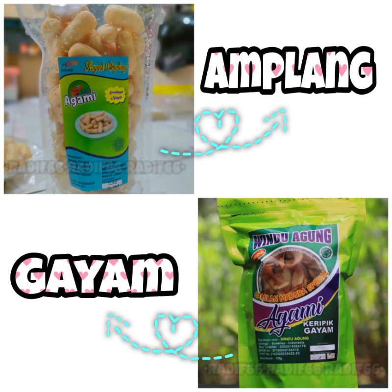 

Keripik Gayam Windu Agung / Krupuk Amplang khas Madura