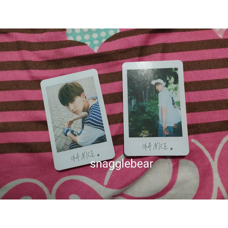 Minghao/The 8 Aju Nice Photocard