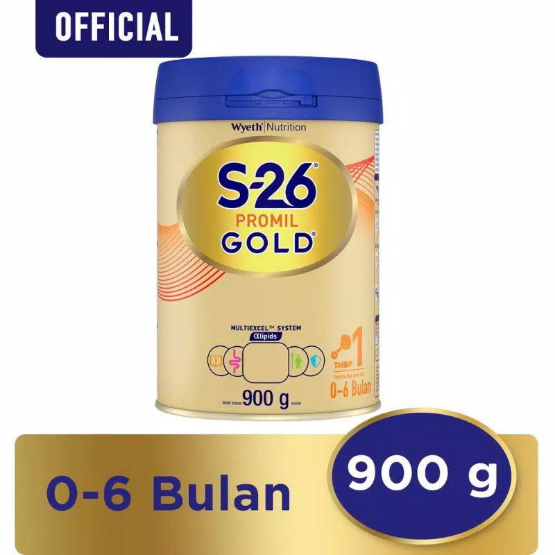 S-26 Promil Gold Tahap 1 900gram