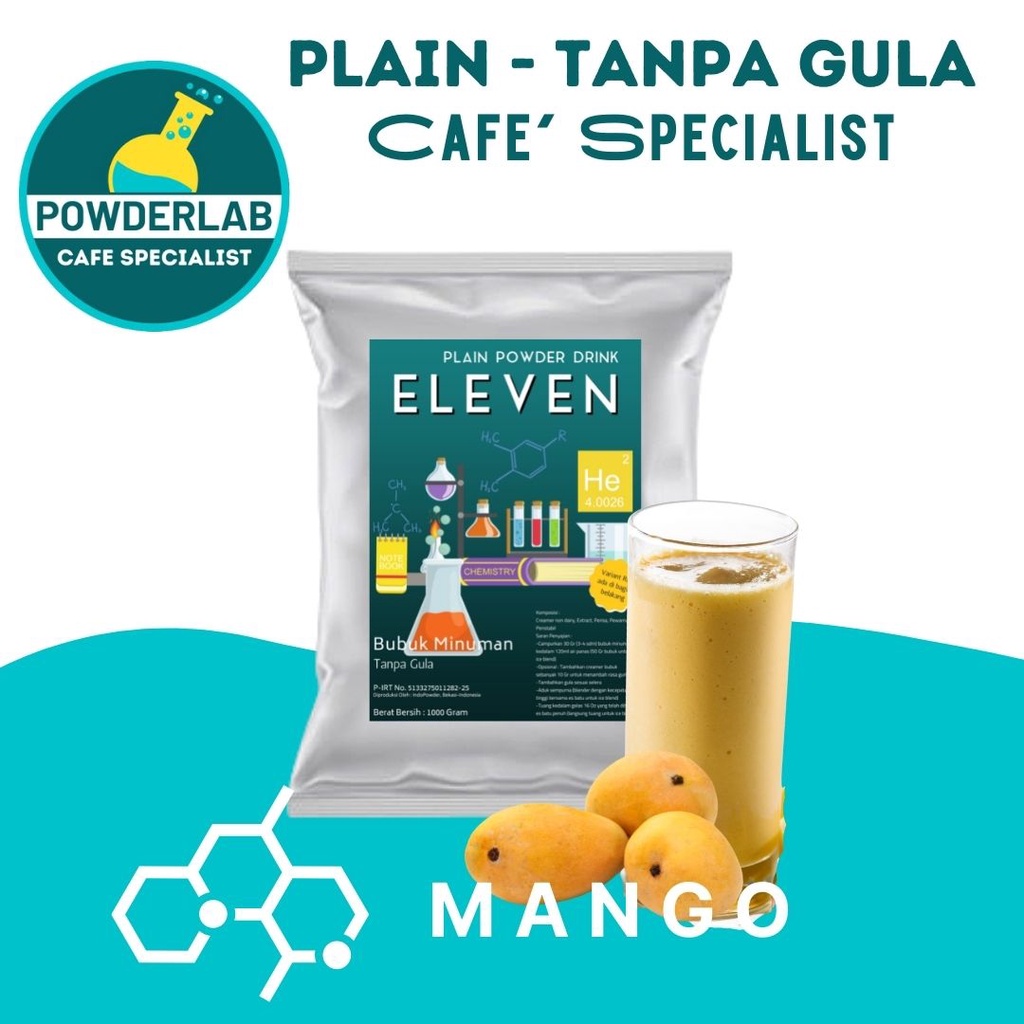 

Bubuk Minuman aneka rasa MANGGA 1kg PLAIN tanpa gula - Bubuk MANGGA - MANGGA Powder