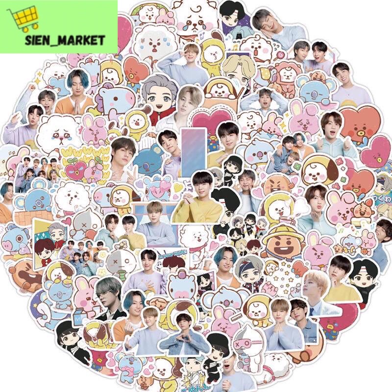 

Sticker BTS Stiker Kpop Korea Sticker Journal