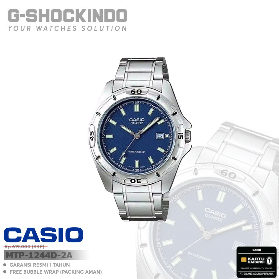 Casio General MTP-1244D-2A / -7A / -8A Original