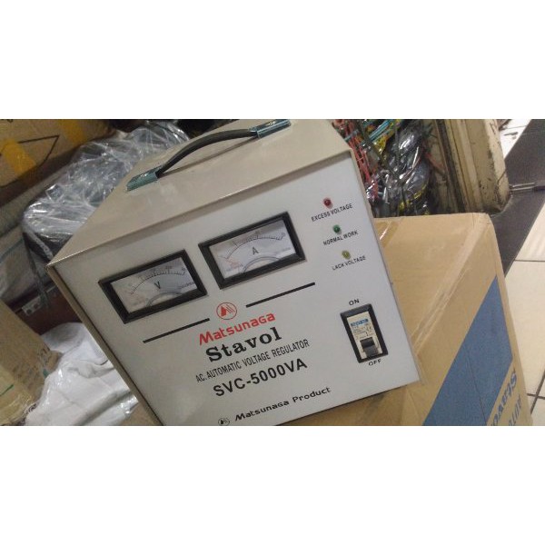 MATSUNAGA STABILIZER STAVOL 5000 W WATT