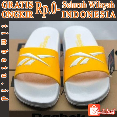 SANDAL FLIP FLOP REEBOK WANITA PRIA SELOP SLIDE SANDAL CLASSIC SANTAI FLIP FLOP SLOP GRADE ORIGINAL