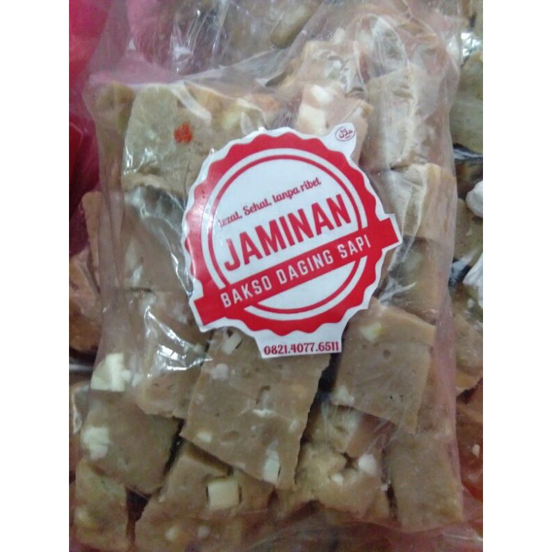 

Bakso Daging Kotak keju JAMINAN