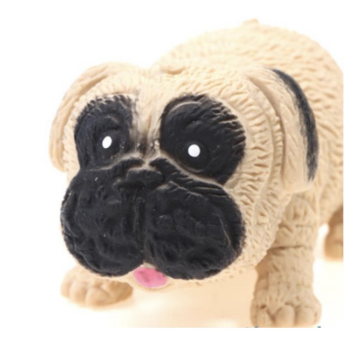 Bulldog Squishy Anjing Lala Vent Fidget Toys Mainan Anak Tiktok ADHD Pop It