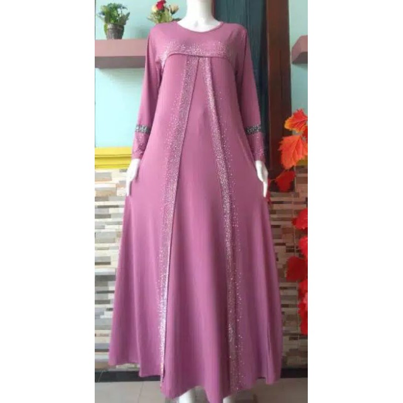 Gamis abaya variasi payet