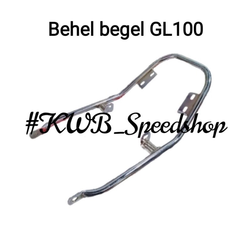BEGEL GL100 BEHEL GL 100 PNP GL100 REPRO BESI CROME TEBAL
