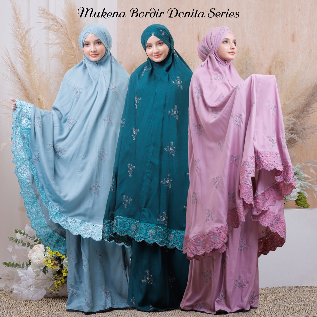 MUKENA DEWASA BORDIR DONITA