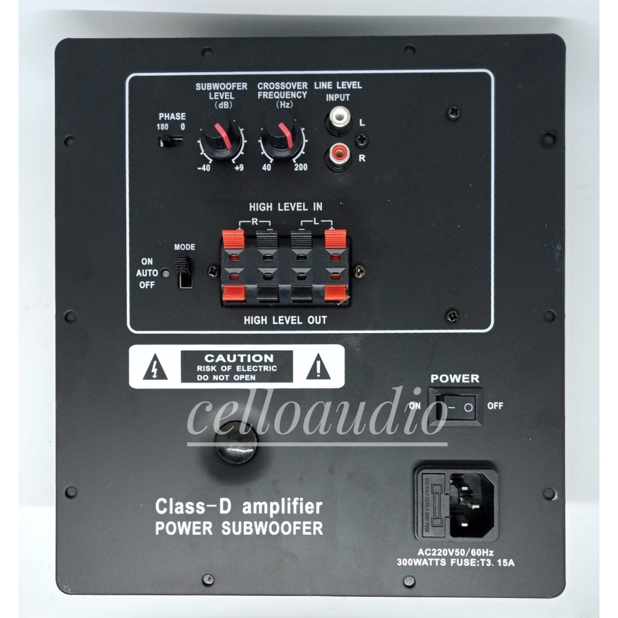 Power Kit Subwoofer Aktif HT-300D Class D Amplifier HT 300D