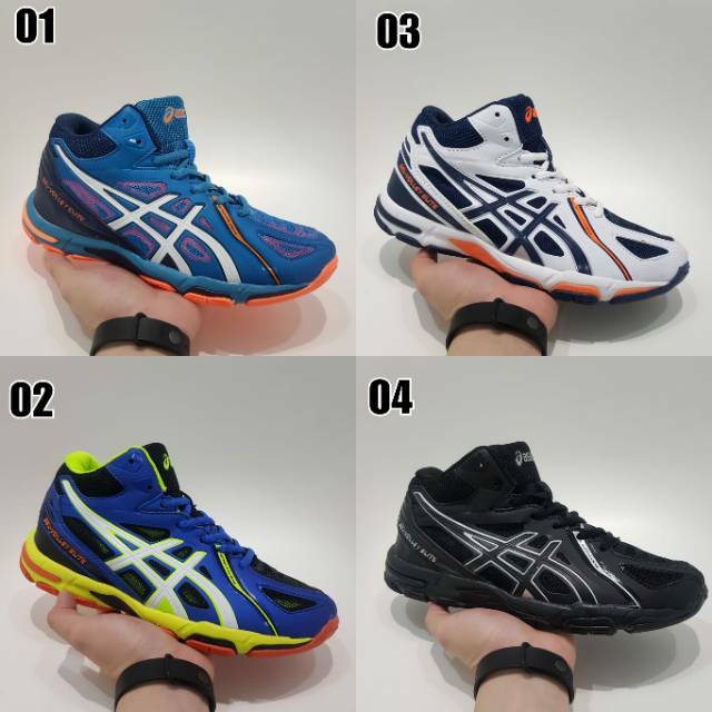  Sepatu  Volley  Asics  Gel  Elite  New Shopee Indonesia