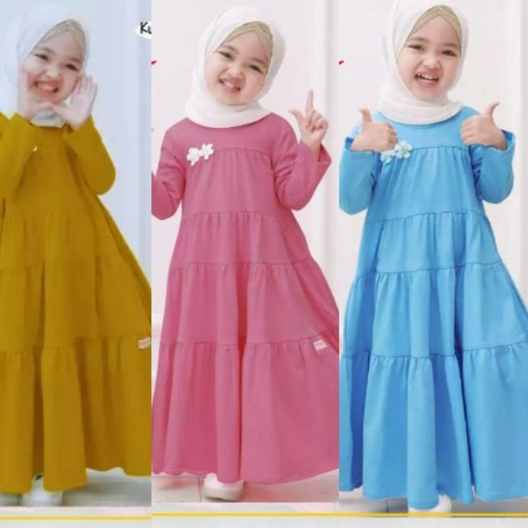 Bagus Banget.. Gamis Anak Syari Kids Model Disney Terbaru
