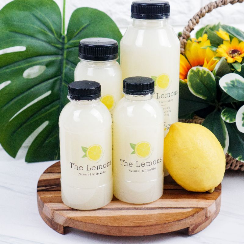 

Paket bundle isi 4 botol fresh sari lemon asli The Lemons