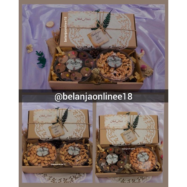

HOT SALE HAMPERS KUE KERING SPESIAL ISI 2/HAMPERS LEBARAN IDUL FITRIH