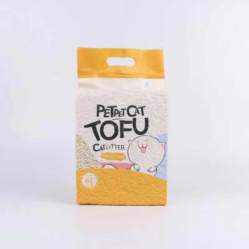 PET TOFU LITTER 6L PET LITTER TOFU PET LITTER TOFU LITTER KUCING ALAS KOTORAN KUCING CAT TOFU LITTER ALAS BEDDING HAMSTER PASIR KUCING ORGANIK SOYA CAT LITTER SOYA LITTER PASIR TOFU CLUMPING LITTER