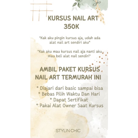 Paket usaha nail art lengkap