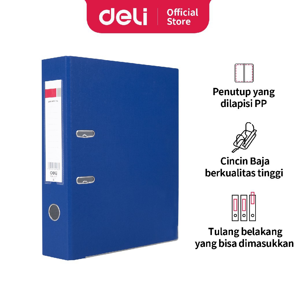 

DELI Ordner Lever Arch File F4 3inci - W39596