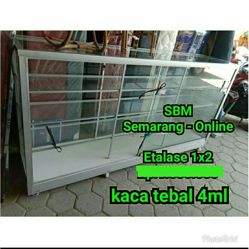 Sbmsemarang - ETALASE TOKO/ ETALASE KACA (HANYA SEMARANG)