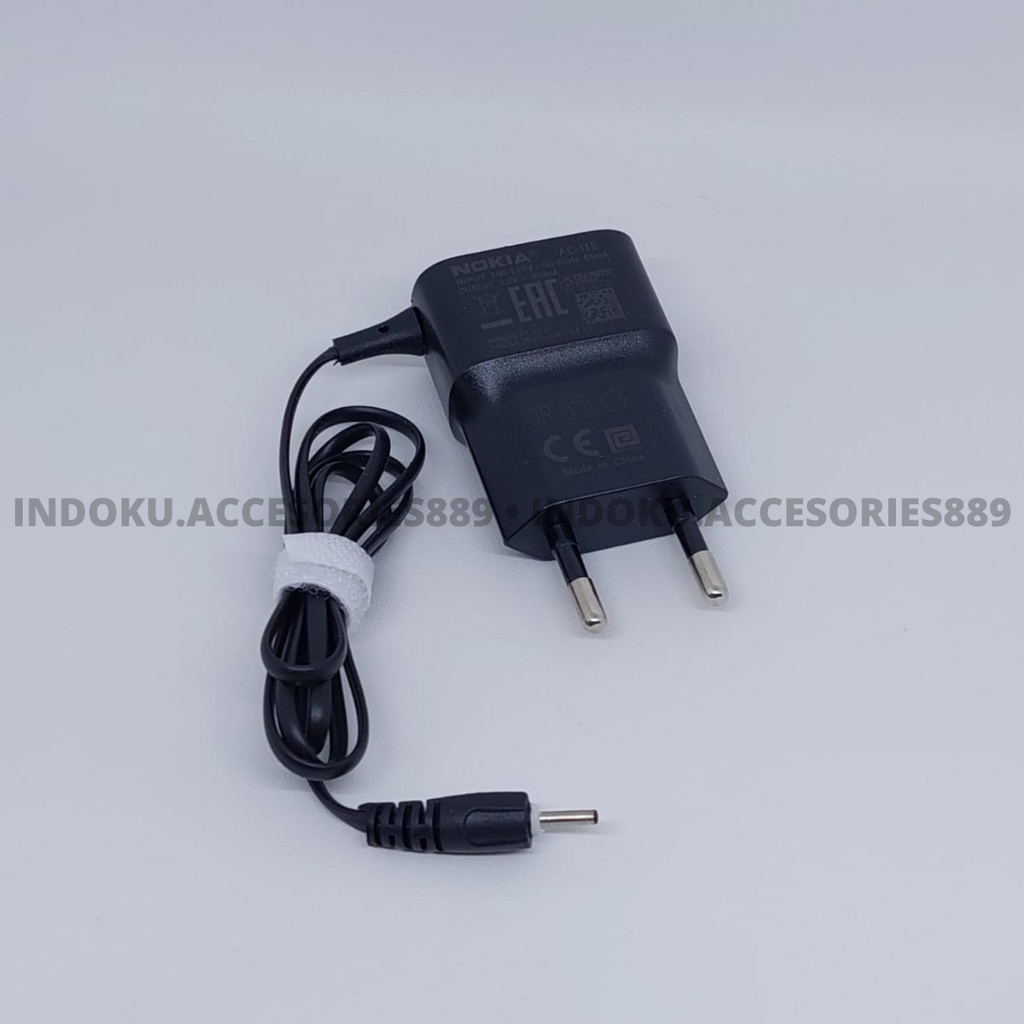 Charger Cas HP Handphone Nokia N70 Jarum Kecil press Original Murah