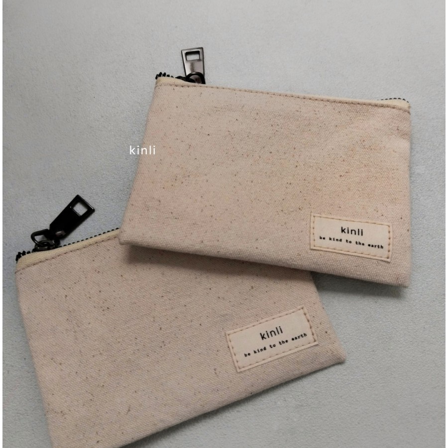 canvas zipper pouch travel pouch kanvas multifunction pouch bag