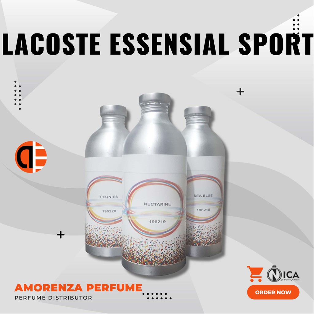 BIBIT PARFUM MURNI LACOSTE ESSENTIAL SPORT - ESSE SPORT NICA FRAGRANCE 500 ML SEGEL PABRIK