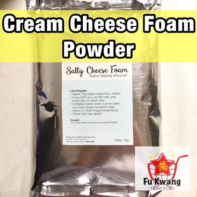 

Toko-Bahan-Kue- Bubuk Cream Cheese Foam Cream Powder 1 Kg -Terlengkap-Termurah-Dijamin.