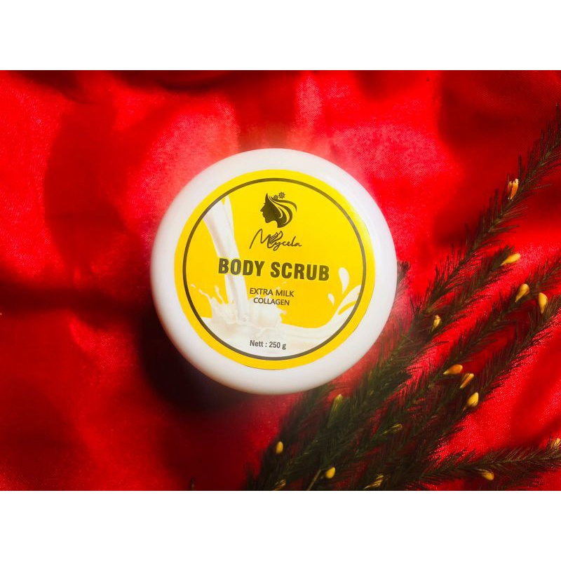 BODY SCRUB MYCELA EXTRA SUSU PEMUTIH+COLLAGEN