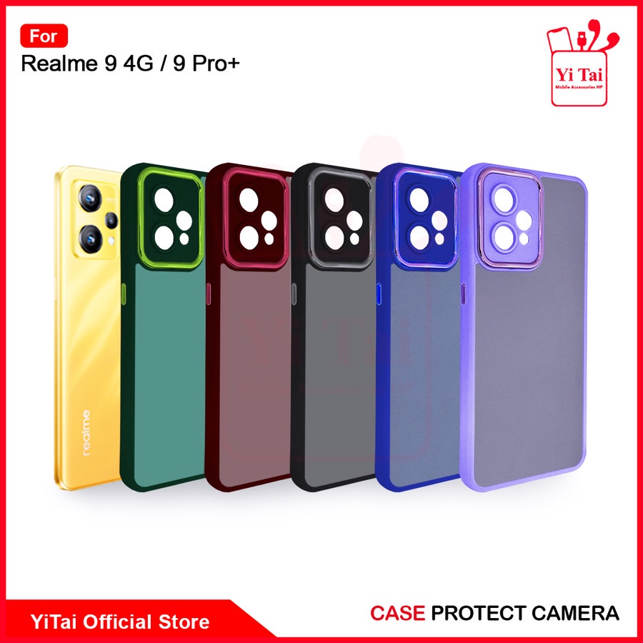 YC02 CASE YI TAI PROTECT KAMERA REALME 9PRO 5G REALME 9PRO+ REALME 9 4G C25 C25S - BDC