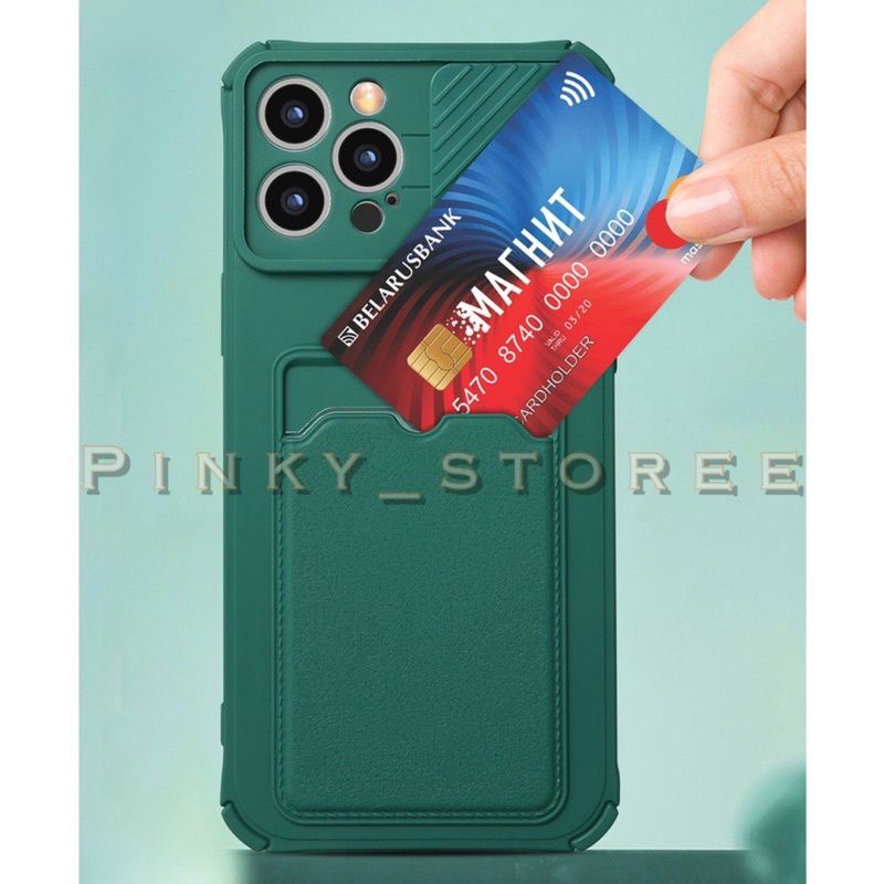 INFINIX HOT 11 NFC/SMART 6/ HOT 11/ SOFTCASE MACARON SLIDE CAMERA + SLOT CARD HOLDER / CASE SLIDING CAMERA + SLOT CARD DESIGN