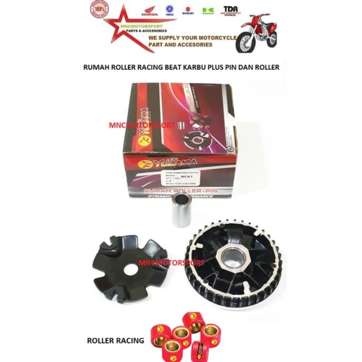 Jual RUMAH ROLLER RACING BEAT KARBU SCOOPY KARBU PLUS PIN DAN ROLLER
