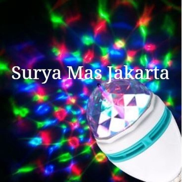 Lampu Disco LED Full Colour Rotating Lampu Hias LED Lampu Party LED